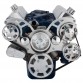 FORD FALCON MUSTANG WINDSOR 289 302 351W SERPENTINE PULLEY AND BRACKET COMPLETE KIT WITH ALTERNATOR ALL INCLUSIVE