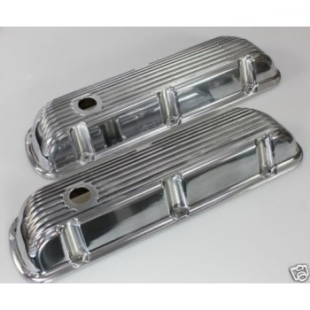 FORD FALCON MUSTANG WINDSOR 289 302 351W HOT ROD VALVE COVERS ALLOY