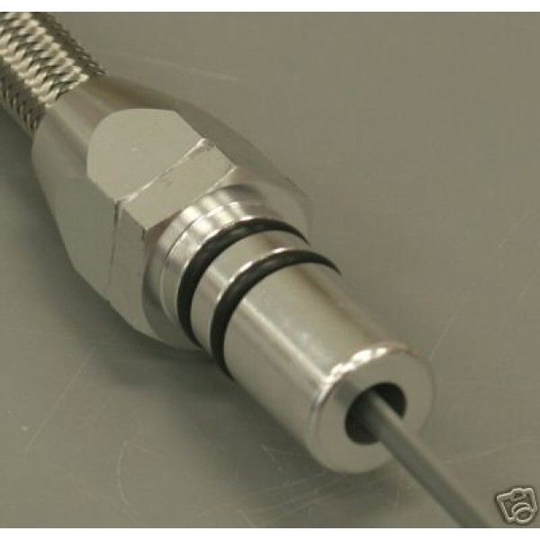 Stainless Steel Flexible Oil Dipstick For 80-96 SBC Chevy GMC Passenger Side