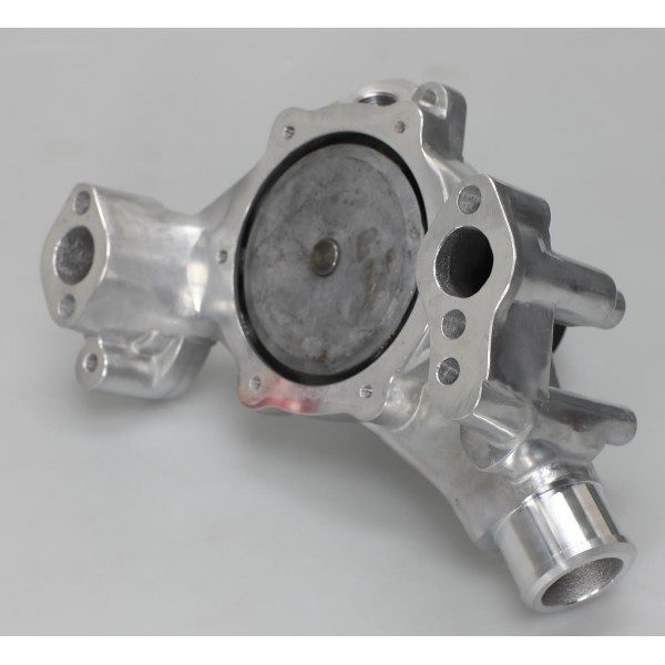 Big Block Chevy 454 High Volume Aluminum Short Water Pump - Satin Finish, Rodspeedracing