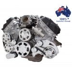 FORD FALCON MUSTANG COYOTE 5.0 SERPENTINE PULLEY AND BRACKET COMPLETE KIT WITH ALTERNATOR AND GM TYPE II POWER STEERING PUMP ALL INCLUSIVE