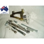 FORD FALCON MUSTANG 289 302W WINDSOR AIR CONDITIONING BRACKET SET LH LEFT HAND WATER PUMP OUTLET