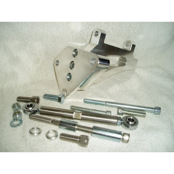 FORD FALCON MUSTANG 351W WINDSOR AIR CONDITIONING BRACKET SET RH RIGHT HAND WATER PUMP OUTLET